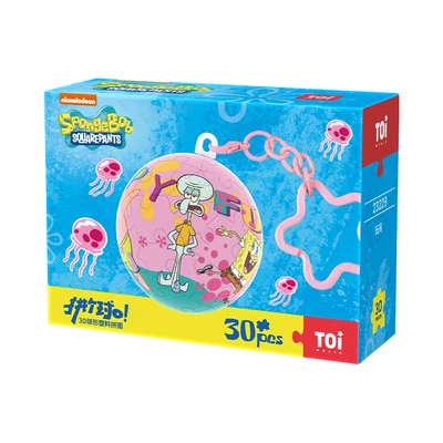Gambar Toi Spongebob Squarepants Puzzle Ball Playfulness Set 30 Pcs 23229 - Pink