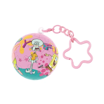 Gambar Toi Spongebob Squarepants Puzzle Ball Playfulness Set 30 Pcs 23229 - Pink