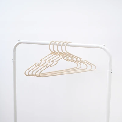 Gambar Stora Hanger Baju Plastik Set 5 pcs - Putih Ivory