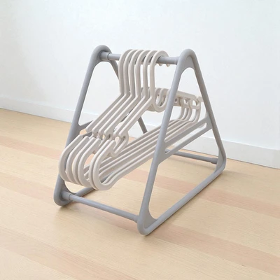 Gambar Stora Hanger Baju 30x17x30 cm - Abu-Abu