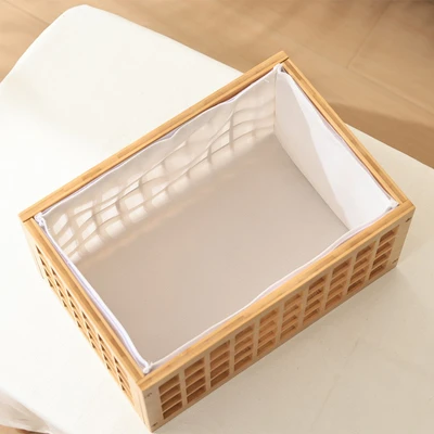 Gambar Informa Kenji Kotak Penyimpanan Bambu 34.5x23.5x16.5 cm - Cokelat