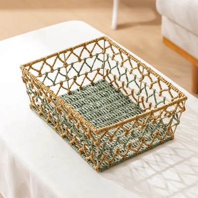 Gambar Informa Theo Keranjang Penyimpanan 33x26x13 cm - Hijau