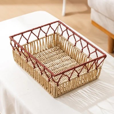 Gambar Informa Theo Keranjang Penyimpanan 33x26x13 cm - Merah