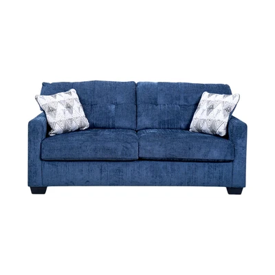 Gambar Ashley Mahoney-2 Sofa Fabric 2 & 3 Seater - Biru Navy