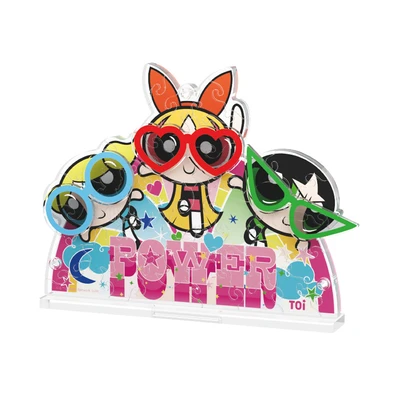 Gambar Toi The Powerpuff Girls Puzzle Irregular Sunglasses Party Set 35 Pcs 23072 - Mix