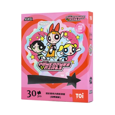 Gambar Toi The Powerpuff Girls Puzzle Irregular Justice Set 30 Pcs 23014 - Mix