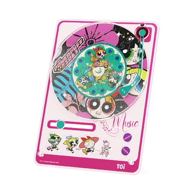 Gambar Toi The Powerpuff Girls Puzzle Irregular Record Machine Set 38 Pcs 10960 - Pink