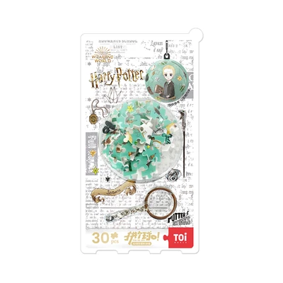 Gambar Toi Harry Potter Puzzle Ball Draco Malfoy Set 30 Pcs 10148 - Hijau