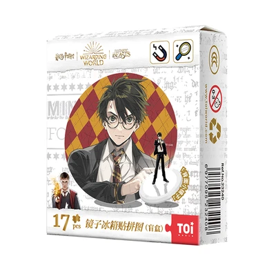 Gambar Toi Harry Potter Puzzle Magnet Set 17 Pcs 23240 Random
