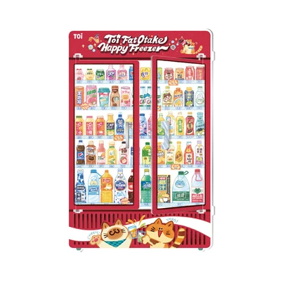 Gambar Toi Puzzle Beverage Vending Machine Set 78 Pcs 23126 - Mix