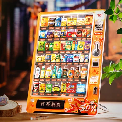 Gambar Toi Puzzle Snack Vending Machine Series Set 66 Pcs 10123 - Mix