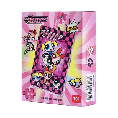 Gambar Toi The Powerpuff Girl Puzzle Mirror Set 12 Pcs 23131 Random