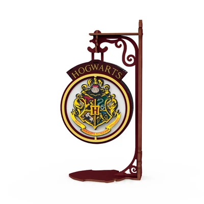 Gambar Toi Harry Potter Puzzle 3d Stand Lamp Wood Set 32 Pcs 23277 - Cokelat