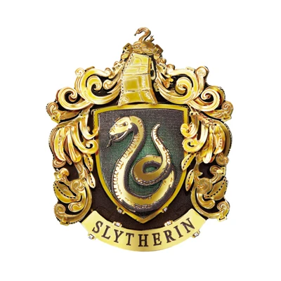 Gambar Toi Harry Potter Puzzle 3d Slytherin Metal 10176 - Gold