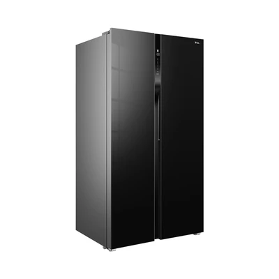 Gambar TCL Kulkas 2 Pintu Side By Side 657 Liter P850SBS - Hitam