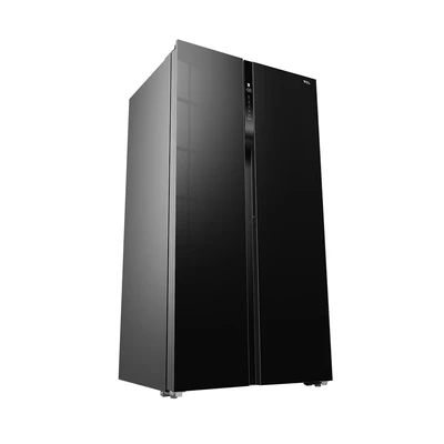 Gambar TCL Kulkas 2 Pintu Side By Side 657 Liter P850SBS - Hitam