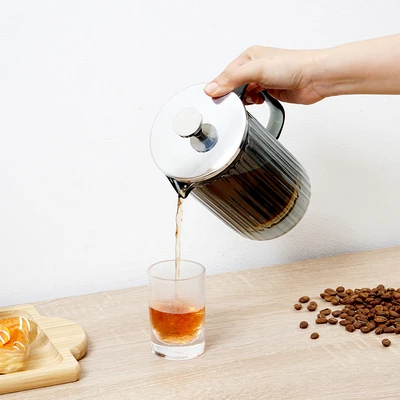 Gambar Appetite Blake Teko Kopi Press Double Wall 600 ml - Hitam