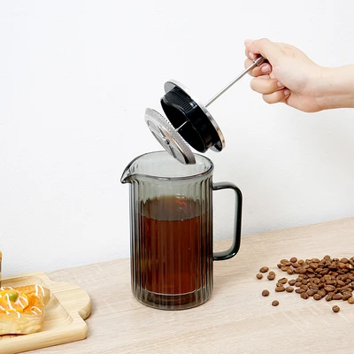 Gambar Appetite Blake Teko Kopi Press Double Wall 600 ml - Hitam