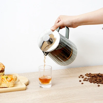 Gambar Appetite Bentley Teko Kopi Press Double Wall 600 ml - Hitam