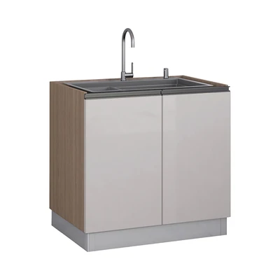 Gambar Informa Ilsa Kabinet Bawah Dapur Dengan Wastafel 80 cm - Cokelat