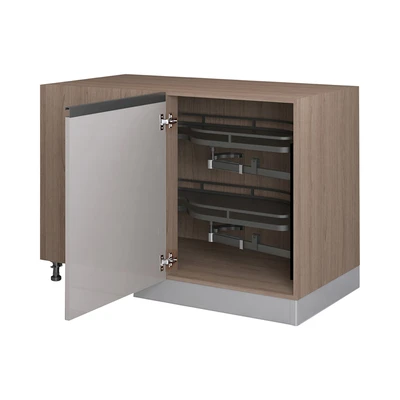 Gambar Informa 120 cm Ilsa Kabinet Bawah Dapur Sudut 120 - Cokelat