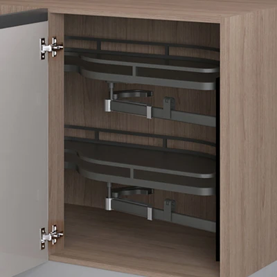 Gambar Informa 120 cm Ilsa Kabinet Bawah Dapur Sudut 120 - Cokelat