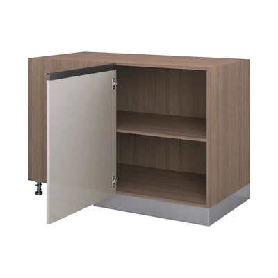 Gambar Informa120 cm Ilsa Kabinet Bawah Dapur Sudut - Cokelat