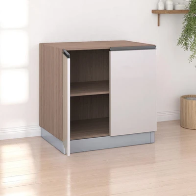 Gambar Informa 80 cm Ilsa Kabinet Bawah Dapur 2 Pintu - Cokelat