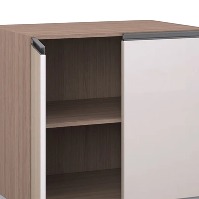 Gambar Informa 80 cm Ilsa Kabinet Bawah Dapur 2 Pintu - Cokelat