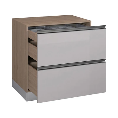 Gambar Informa Ilsa Kabinet Bawah Dapur Dengan 2 Laci 80 cm - Cokelat
