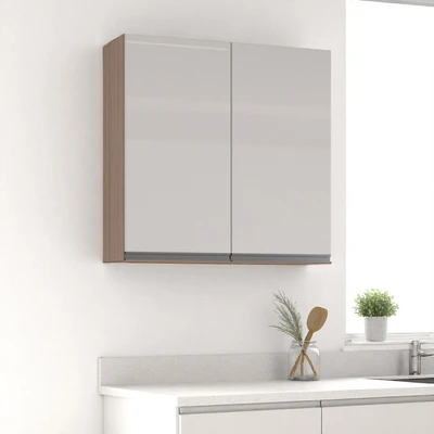 Gambar Informa Ilsa Kabinet Dinding Dapur 2 Pintu 80 cm - Cokelat