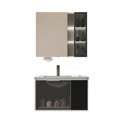 Gambar Acroz Classe Set Kabinet Kamar Mandi PVC - Mix