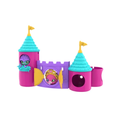 Gambar Happy Line Playset Qt Kitties Castle - Mix