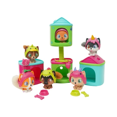 Gambar Happy Line Minifigure Qt Puppies Random