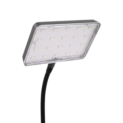 Gambar Krisbow Lampu LED Aquarium Clip 12 Watt Rgb L12  - Hitam