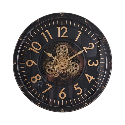 Gambar Informa Jam Dinding Gear 60 cm V2 - Hitam