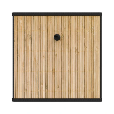 Gambar Informa Kotak Penyimpanan Bambu 32x25x32 cm - Hitam