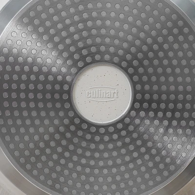 Gambar Culinart Eyesi Wajan Penggorengan Aluminium 28 cm - Krem