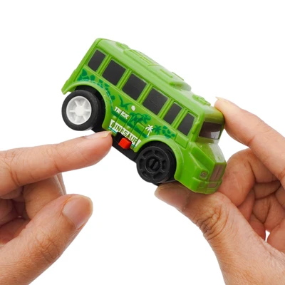 Gambar Little Giggles Diy Jigsaw Puzzle Theme Track Dino Set 18 Pcs - Mix