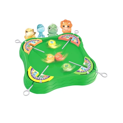 Gambar Kiddy Fun Playset Top Dinosaur Battle Gyro Multiplayer Game Random