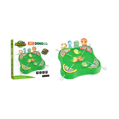 Gambar Kiddy Fun Playset Top Dinosaur Battle Gyro Multiplayer Game Random