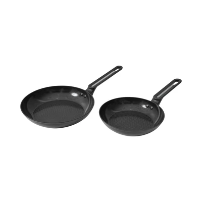 Gambar Culinart Duo Wajan Penggorengan Aluminium Set 2 pcs - Hitam