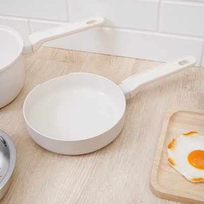 Gambar Culinart Piccolo Perlengkapan Masak Ceramic Coating Set 3 pcs - Putih