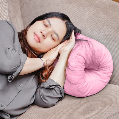 Gambar Sleeplite 40x24x24 cm Bantal Tidur Basic - Pink