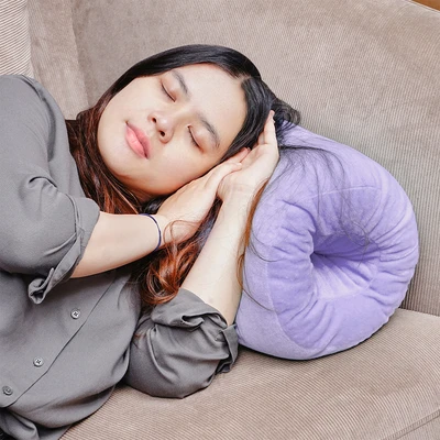 Gambar Sleeplite 40x24x24 cm Bantal Tidur Basic - Ungu