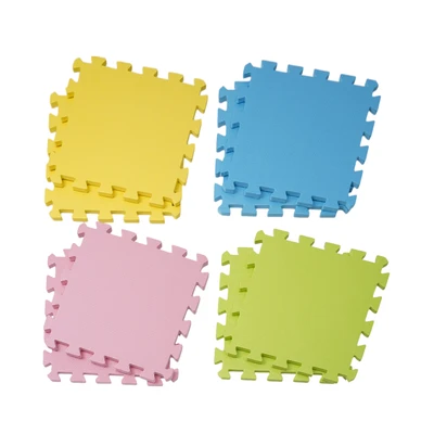 Gambar Ataru Karpet Puzzle Cross Bright 32x32x1 cm Set 8 pcs - Mix