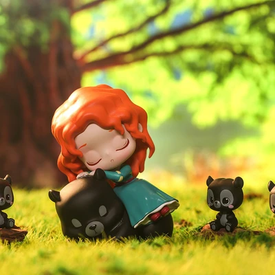 Gambar Goldlok Minifigure Disney Princess Fairy Town Series Random