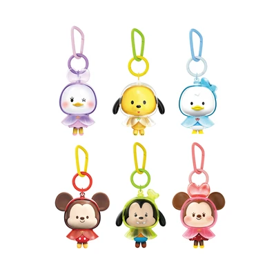 Gambar Goldlok Gantungan Kunci Tsum Tsum Raincoat Series Random