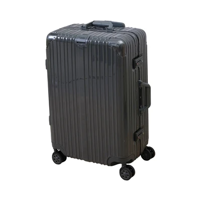 Gambar Luggo Pixie Koper PC & Aluminium TSA Lock 24 Inch - Hitam Charcoal
