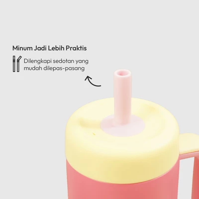 Gambar Informa Hadley Botol Vacuum Flask Stainless Steel 530 ml - Pink